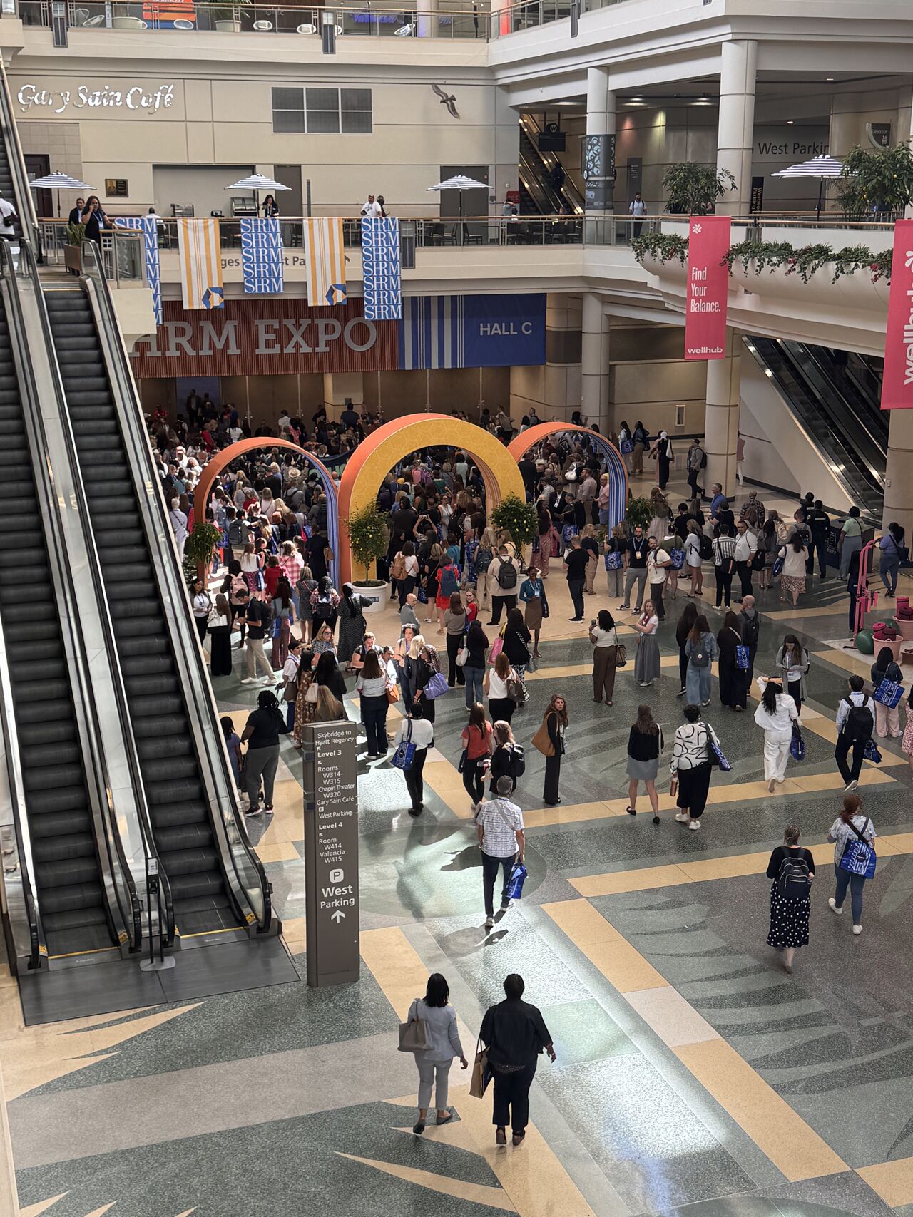 SHRM26 Expo hall in Orlando